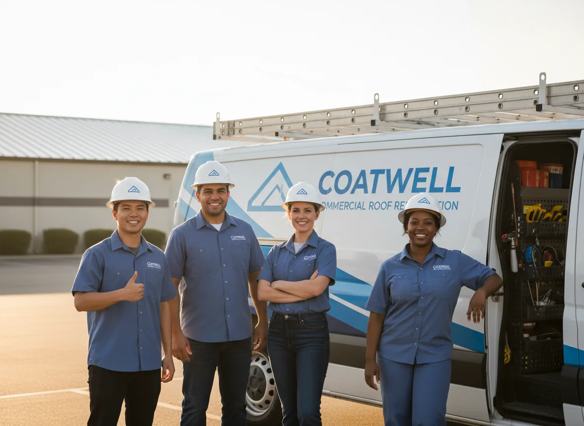 Commercial roof coating company in Holcomb, MO